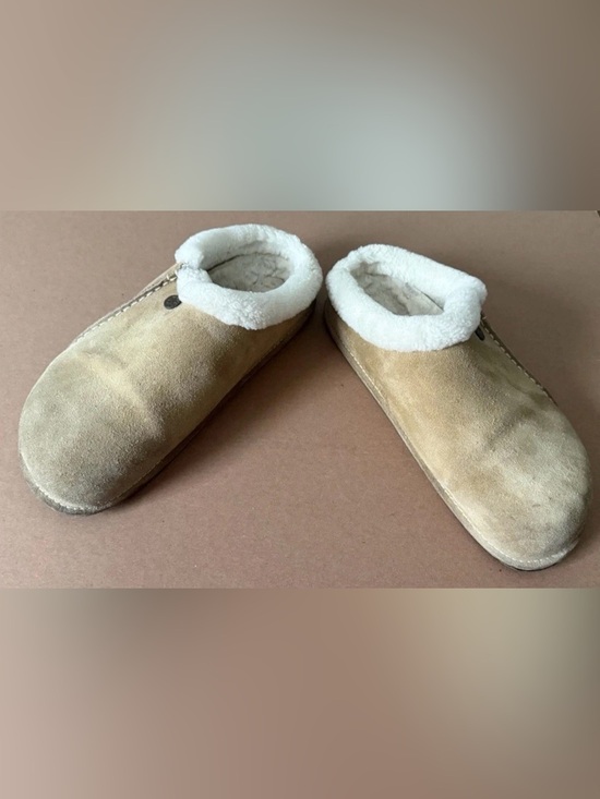 Birkenstock Zermatt Premium Clogs Slippers Shearling Size 42/ M9 /L11 Mink Suede main image 10